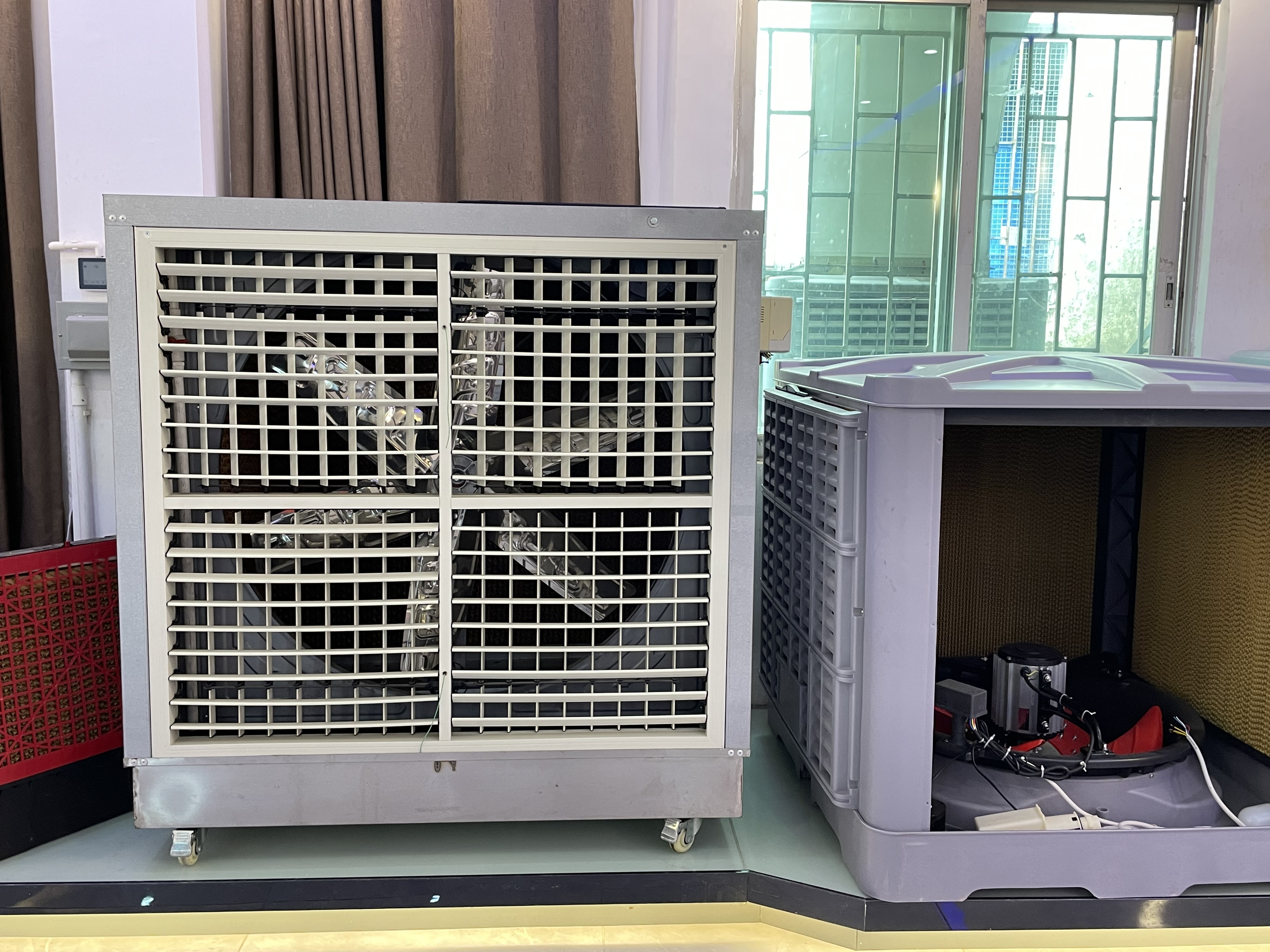 水帘风机由哪些配件构成